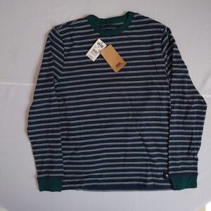 Vans Men's Striped Long Sleeve Shirt